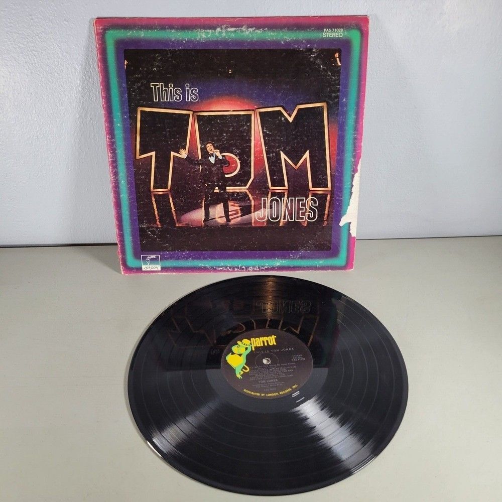 Tom Jones Vinyl Record LP - This Is Tom Jones - 1969